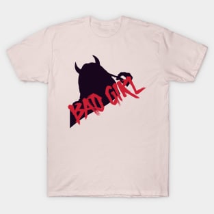 BAD GIRL designs T-Shirt